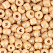 Seed beads 6/0 (4mm) Peachy orange